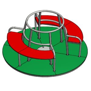Kolotoč s lavičkou